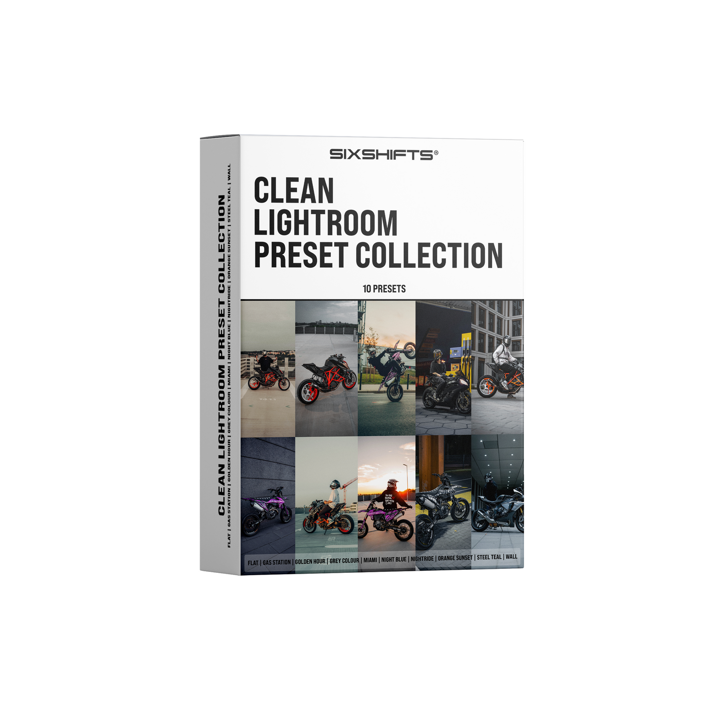 SIXSHIFTS Clean Lightroom Preset Collection